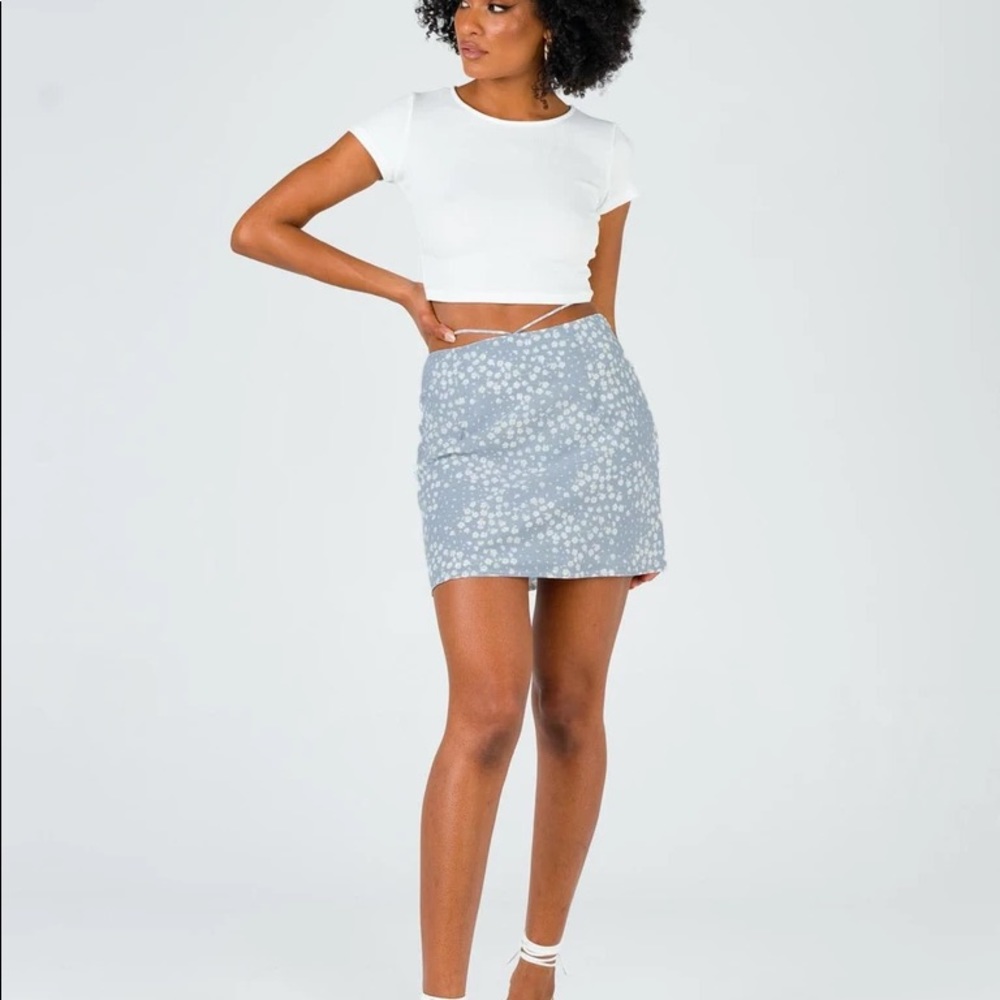 princess polly flo mini skirt NWOT